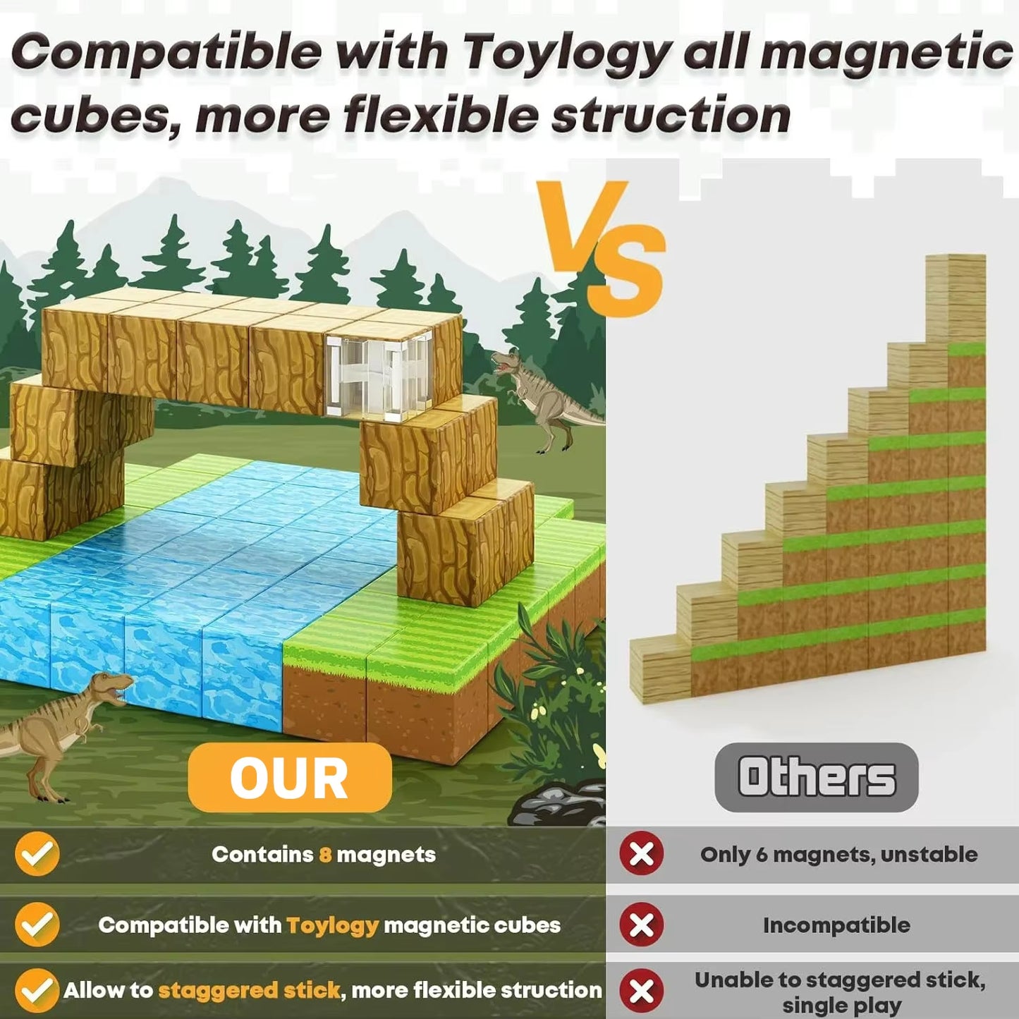 Magnetic Toy Build Magnet Set